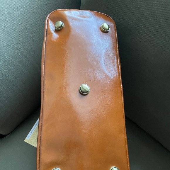 PATRICIA NASH Lesina LEATHER and Tapestry Tote - Picture 12 of 16